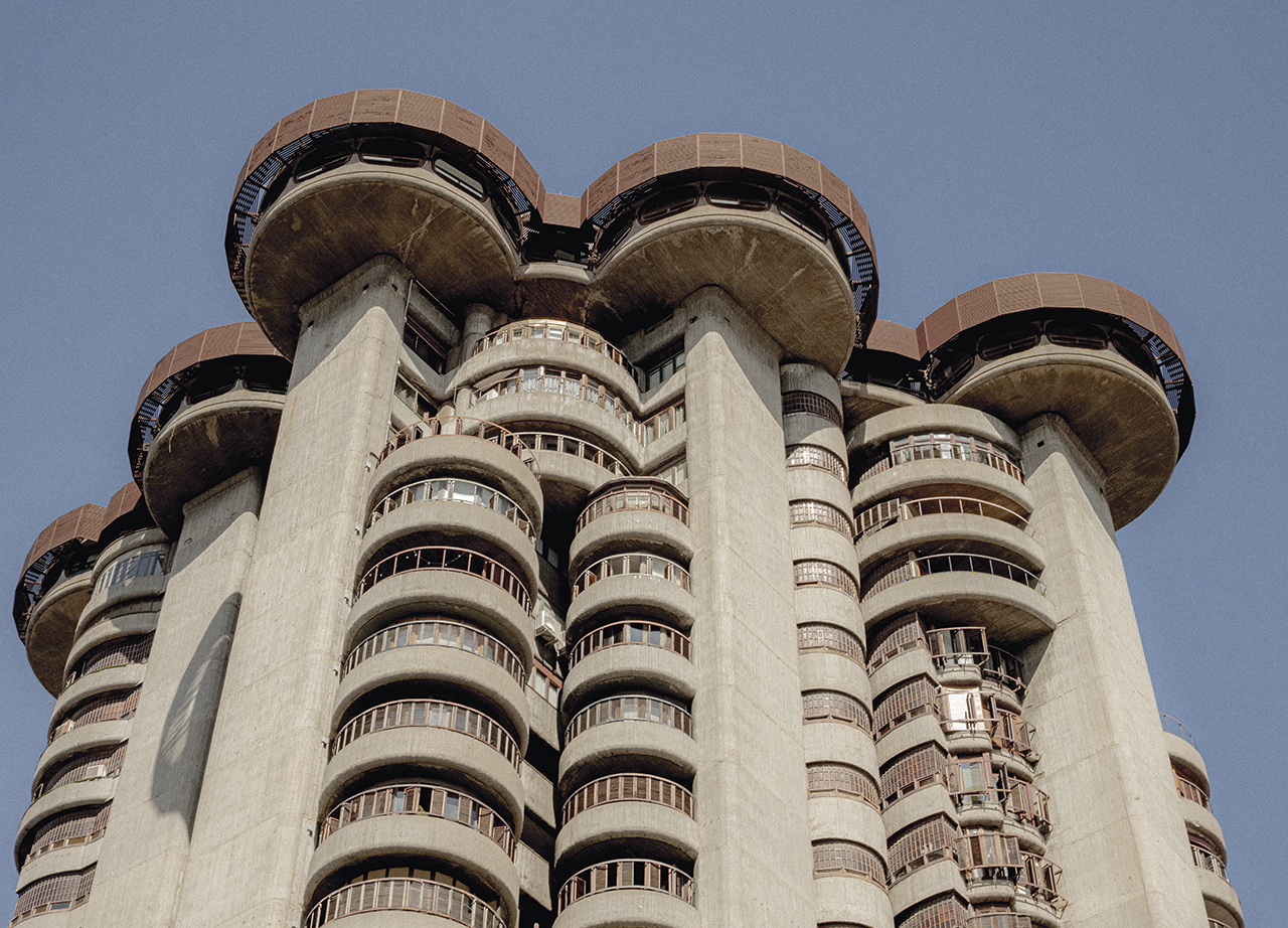 El emblemático edificio Torres Blancas, obra de Francisco Javier Sáenz de Oiza.