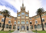 Recinto modernista Sant Pau en Barcelona