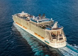 El Allure of The Seas puede recibir a más de cinco mil huéspedes en cada viaje.