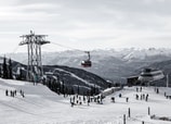 El sistema de lifts que conecta las montañas de Whistler y Blackcomb.