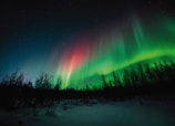 Yellowknife y sus impredecibles auroras boreales