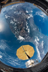 foto de mexico desde el espacio