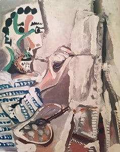 pintor trabajando picasso
