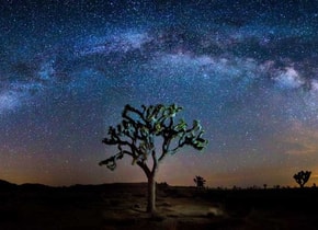 Lugares para ver las estrellas de noche