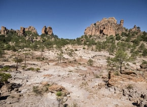 Sierra de Órganos en Zacatecas (un escenario del viejo Oeste)