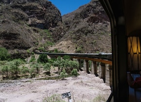 A bordo de El Chepe Express