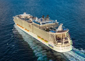 El Allure of The Seas puede recibir a más de cinco mil huéspedes en cada viaje.