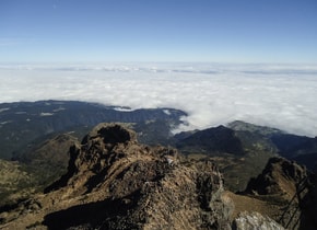 El Cofre de Perote es la octava montaña más alta de México. Foto: Karen Barradas.