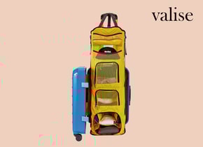 Su práctico sistema de organización hace que esta maleta sea perfecta para quienes no quieres desempacar.