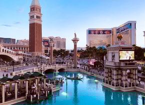 El circuito callejero del Gran Premio de Las Vegas correrá por los sitios más emblemáticos de la ciudad.