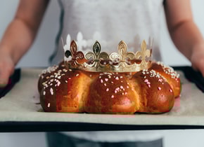La gallete es el pan con el que celebran el Día de Reyes en Francia.