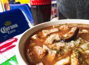 La pancita es una variación local del menudo, como se le conoce en el Bajío.