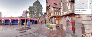 Disney Google Street View