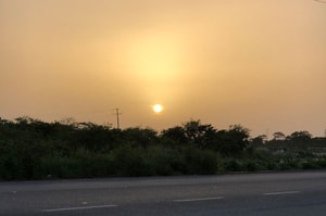 Atardecer en Yucatán