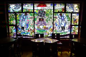 vitral hostería santo domingo