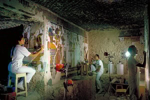 restauración tumba de nefertari