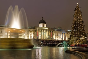 trafalgar square navidad