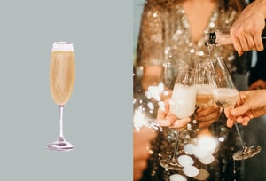 Vino mexicano espumoso, Ilustración de Marisol Rivera. Foto: Pexels