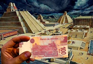 paisajes de los billetes