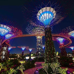 Los jardines más impresionantes de Singapur