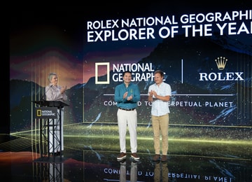 Pablo García Borboroglu y Bertie Gregory fueron reconocidos como Rolex National Geographic Explorers of the Year 2025.
