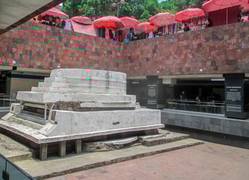 La zona arqueológica más chiquita de México está en este metro