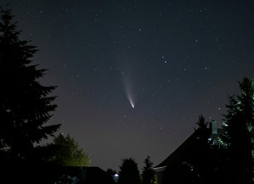 En unos días podrás ver el vuelo de un cometa muy cerca de la tierra
